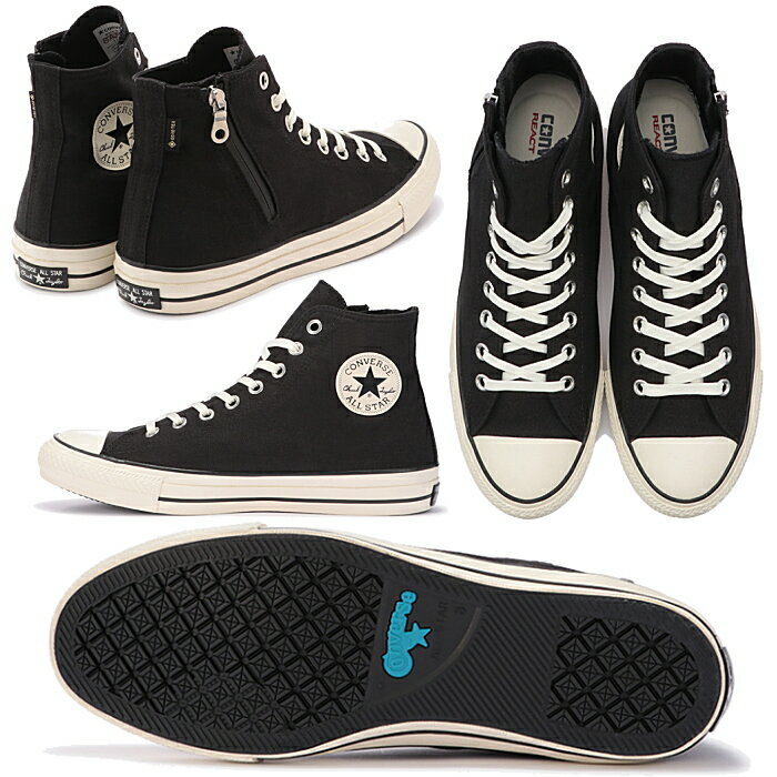 コンバース CONVERSE メンズ レディース ハイカット スニーカー オールスター 100 ゴアテックス ジップ HI ALL STAR 100 GORE TEX Z HI