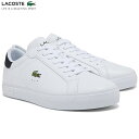 RXe LACOSTE Y Xj[J[ p[R[g 0121 1 POWER COURT 0121 1 SM00182 C V[Y