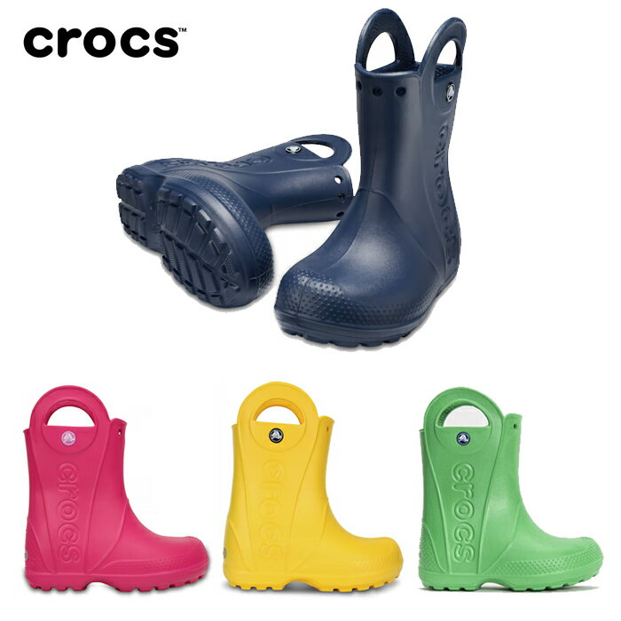 å crocs KIDS HANDLE IT RAIN BOOT 12803 ϥɥ å 쥤 ֡ å Ҷ