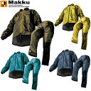 マック Makku レインウェア レインコート メンズ レディース アジャストマック ADJUST MAKKU レインスーツ 上下セット 合羽 作業用 アウトド...