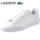 ラコステ ラコステ LACOSTE 46CFA0037 LEROND PRO 2223 1ASIA CFA レディース ローカットスニーカー ホワイト ゴールド おしゃれ カジュアルシューズ