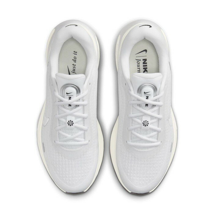 NIKE ナイキ W JOURNEY RUN レディーススニーカー(ウィメンズジャーニーラン) FJ7765 104 ホワイト/メタリックシルバー