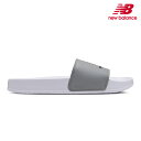 ニューバランス サンダル New Balance 50 SLIDE SUF050 F2 ホワイト/グレー メンズ シャワーサンダル スポーツ 父の日 サンダル ...
