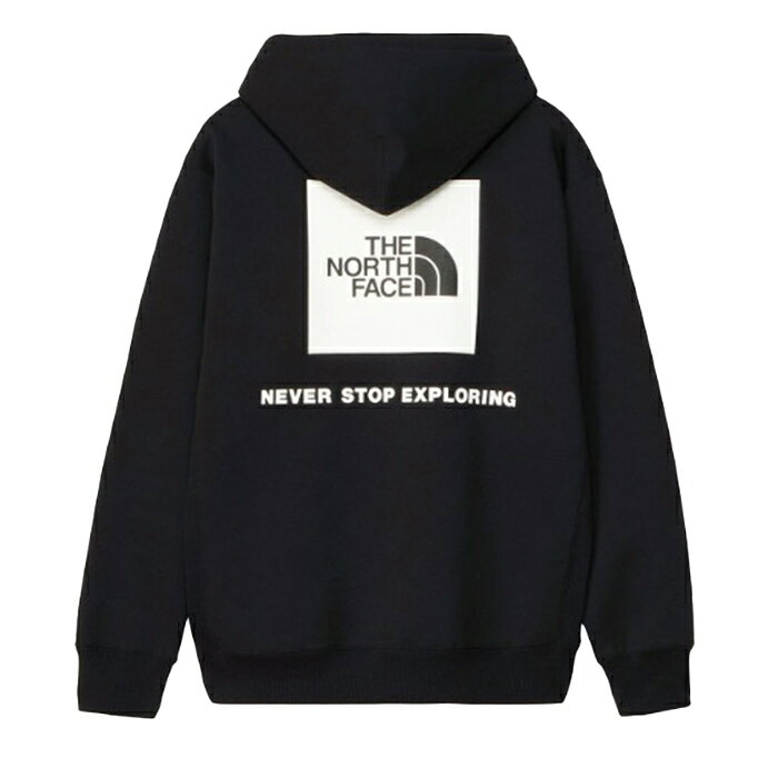 バックスクエアロゴフーディ BACK SQ LG HOODIE NT62348 THE NORTH FACE ザ ノースフェイス TNF ユニセックス スウェット トレーナー スウェットパーカ リサイクルポリエステル スクエアロゴ イージーケア キャンプ アウトドア カジュアル lead-s-10025258 靴のセレクトショップ Lab サンプル画像2