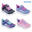 光る靴 女の子 SKECHERS Sライツ スケッチャーズ フリッカー フラッシュ ライト テイクオーバー 303704..