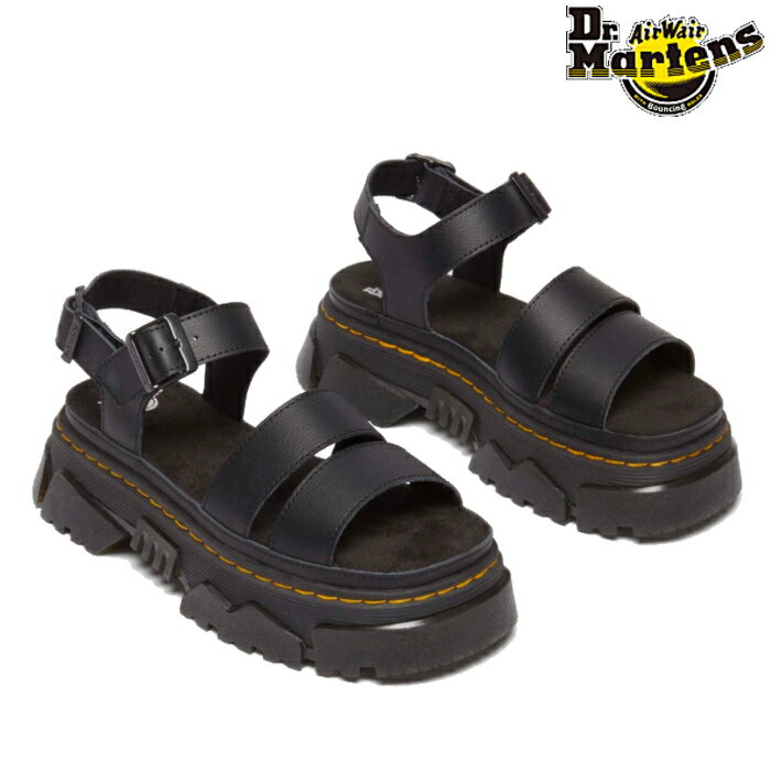 ドクターマーチン Dr.Martens レディース サンダル マティソン2 ストラップサンダル 41660001 厚底 レザー ブラック MATTISON 2 STRAP ..