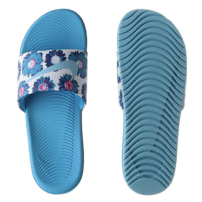 ナイキ シャワーサンダル カワスライド プリント NIKE KAWA SLIDE PRINT (GS/PS) 819359-100
