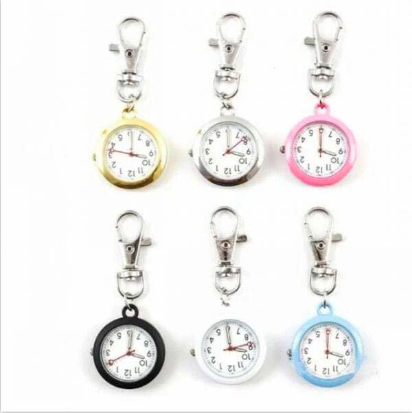 【2184円→実質1966円 P5+5%COUPON! 11/27 1:59迄】キーホルダー ナスカン 送料無料 ナスカン 懐中時計 時計 ナースウォッチ シン...