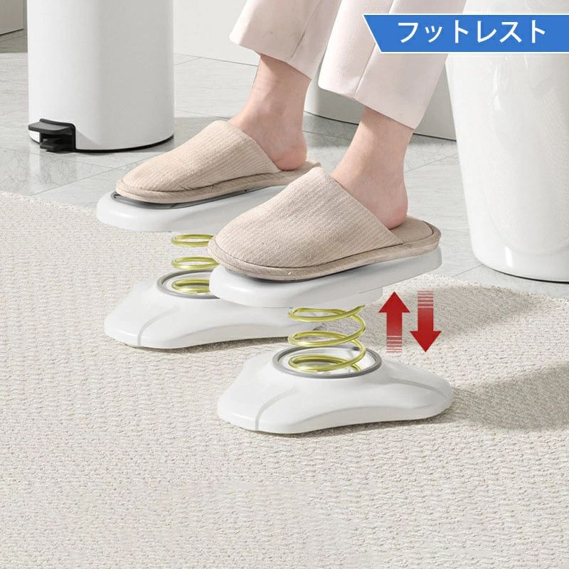 【2468円→実質2221円 P5+5%COUPON! 11/27 1:59迄】フットレスト 多機能 運動 便器パートナー オフィス ふくらはぎ 筋トレ 滑り止めいダイエット器具 健康器具 簡単 2個セット