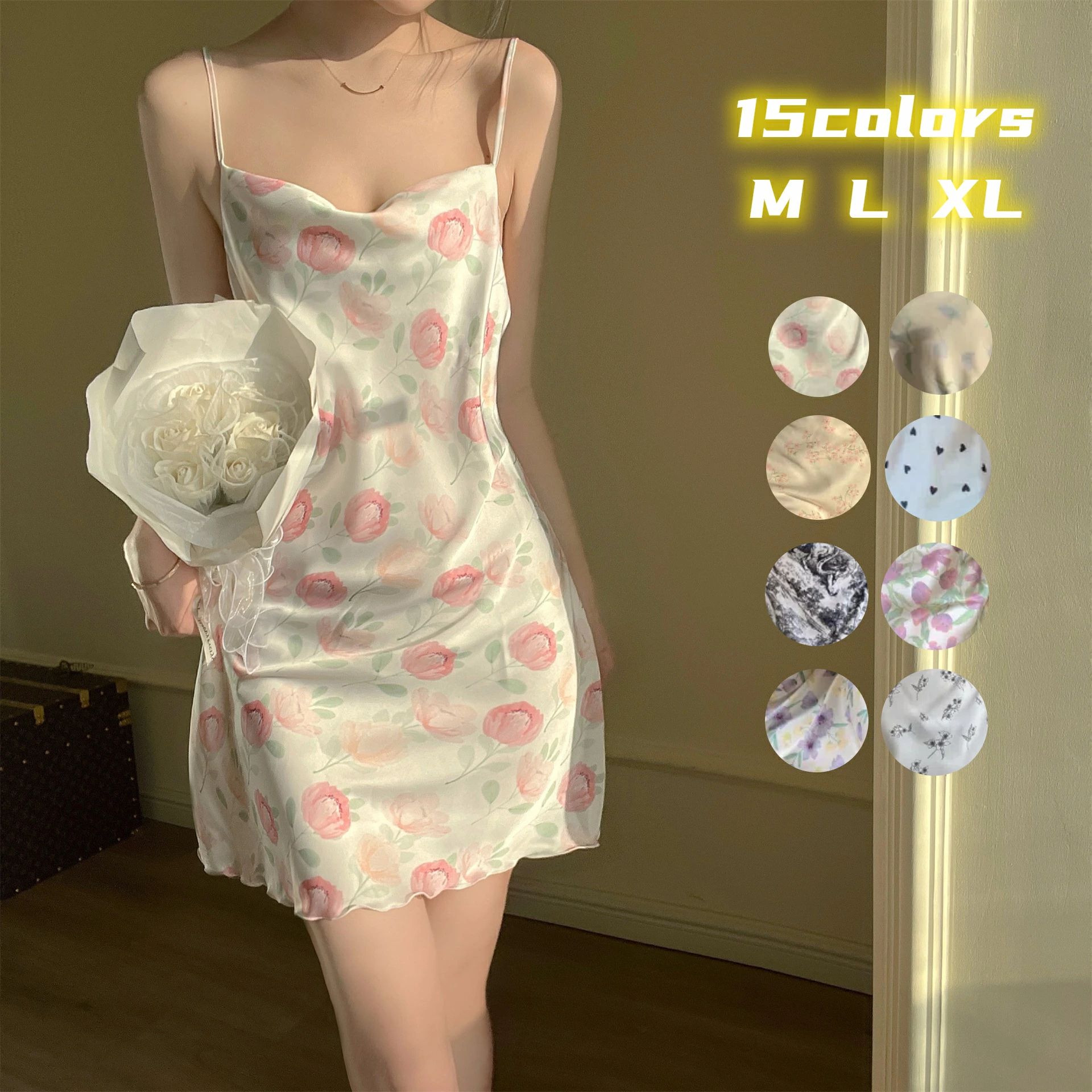 【2915円→実質2332円 P5+5%COUPON+10%OFF! 11/27 1:59迄】スリップ キャミソール セクシー姫系 ワンピース ベビードール ペ...