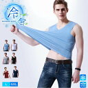 【2490円→実質2241円 P5+5%COUPON! 11/27 1:59迄】タンクトップ メンズ トレーニングウェア 2枚セット 運動着 接触冷感 Vネック...