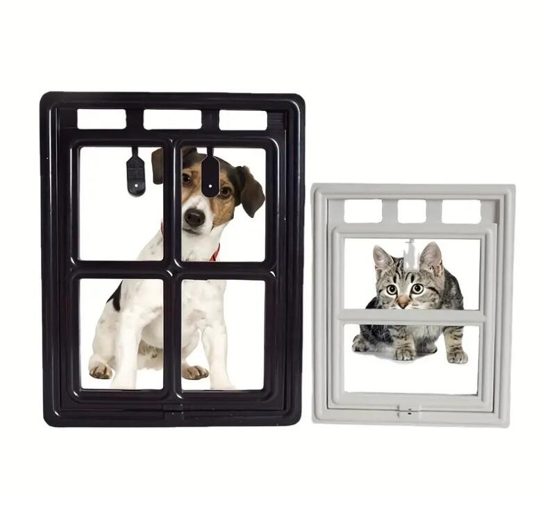 【4959円→実質3967円 P5+5%COUPON+10%OFF! 11/27 1:59迄】ペットドア 網戸用 後付け キャットドア ペッ..