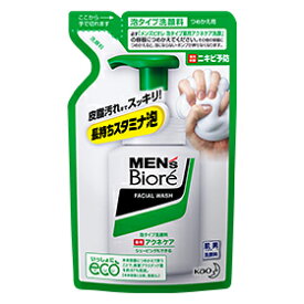 【★】メンズビオレ 泡タイプ薬用アクネケア洗顔 つめかえ用(130ml)【メンズビオレ】