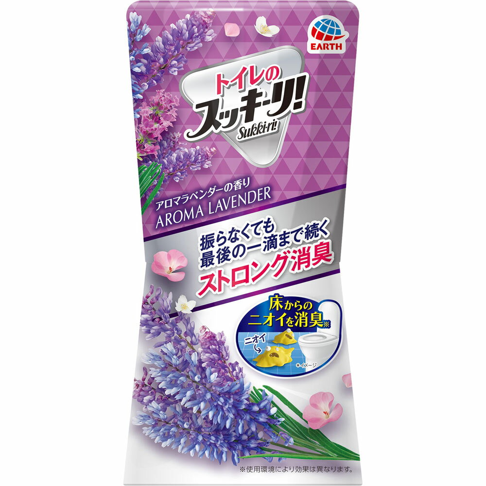 【26個セット！】＼スーパーSALE限定★エントリーでP15倍＆クーポン発行中／【★】トイレのスッキーリ！ Sukki−ri！ アロマラベンダーの香り400mL【アース製薬】
