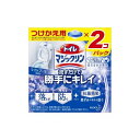 \期間限定★ポイントアップ中/【送料無料!】【★】トイレマジックリン トイレ用洗剤 流すだけで勝手にキレイ ライトブーケの香り 付け替え 2個入 【花王】