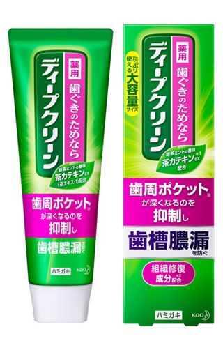 ＼期間限定★ポイントアップ中／【メール便送料無料！】ディープクリーン 薬用ハミガキ 160g【花王】