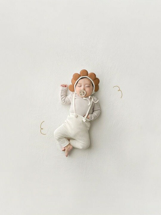 レギンス ベビー キッズ ベビー服 子供服 サスペンダー サロペット パンツ 女の子 男の子 赤ちゃん リブ オールインワン 冬 春 秋冬 オーバーオール ボトムス 帽子 3ヶ月 6ヶ月 9ヶ月 12ヶ月 1才 ナチュラル おしゃれ 出産準備 お祝い ギフト 2