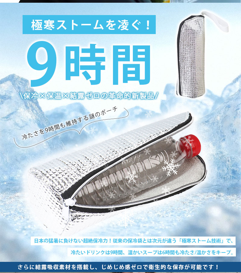 ペットボトルホルダー 保冷バッグ 2点セット ...の紹介画像3