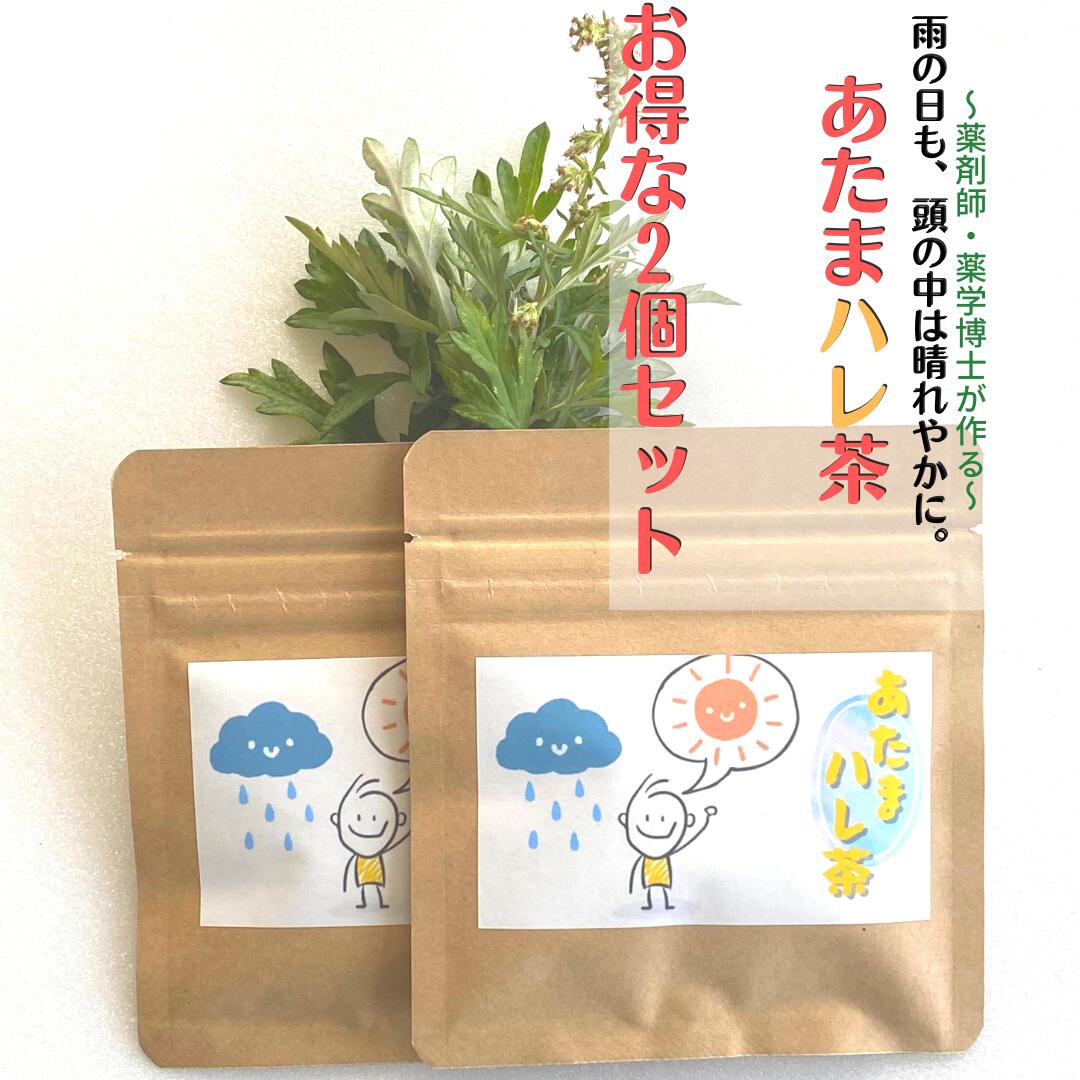 3商品で10%offクーポン健康茶 送料無料 【 はれやか 茶 10g (約30杯分) お得な2個セット】 野草茶 自然素材 無添加 農薬不使用 頭重 気圧 カフェインレス ノンカフェイン 低気圧 頭 痛み止め デカフェ 出産祝い 誕生日 購入 通販 4月 春 ダイエット 2