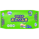 エルモアいちばん やわらかおしりふき 70枚入り