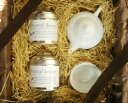 台湾「風清堂」 白磁器中国茶器+人気の茶葉2種セット(送料無料)