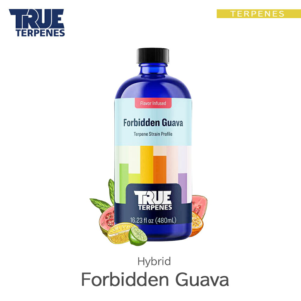 TRUE TERPENES wFlavor Infused Strain -Forbidden Guava-x1ml 5ml 10ml 30ml nCubh t[o[ ey   Lbh J[gbW eyt[o[ VRey USAY xCv VAPE dq^oR CBD CBN CBG CBC I[KjbN