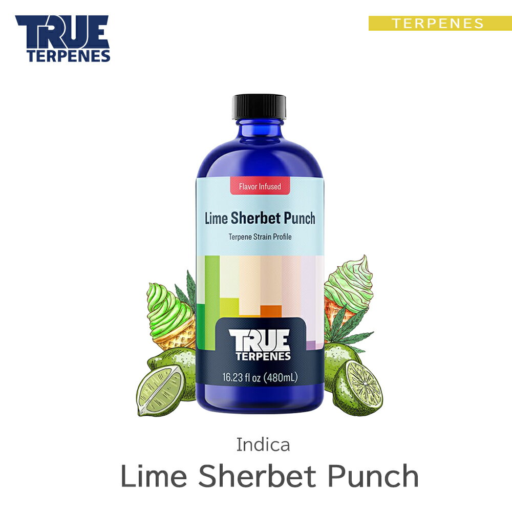 TRUE TERPENES Flavor Infused Strain -Lime Sherbet Punch-1ml 5ml 10ml...