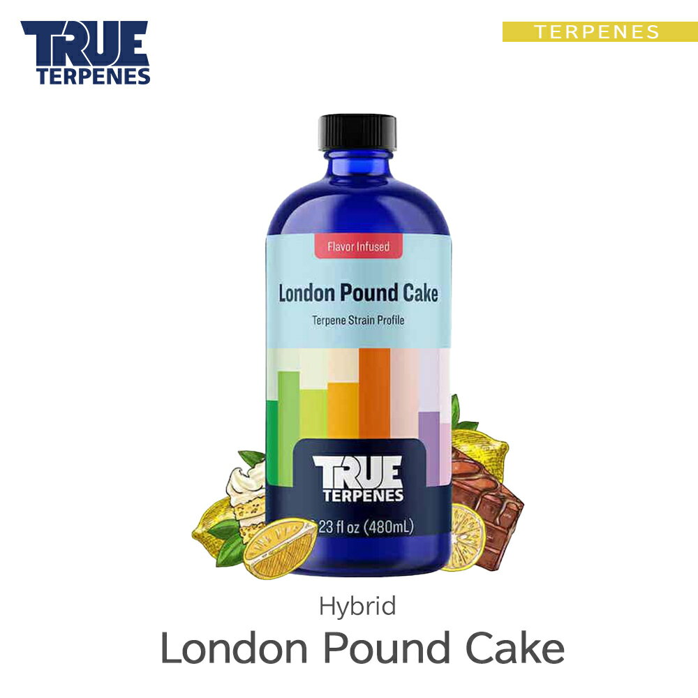 TRUE TERPENES Flavor Infused Strain -London Pound Cake-1ml 5ml 10ml ...