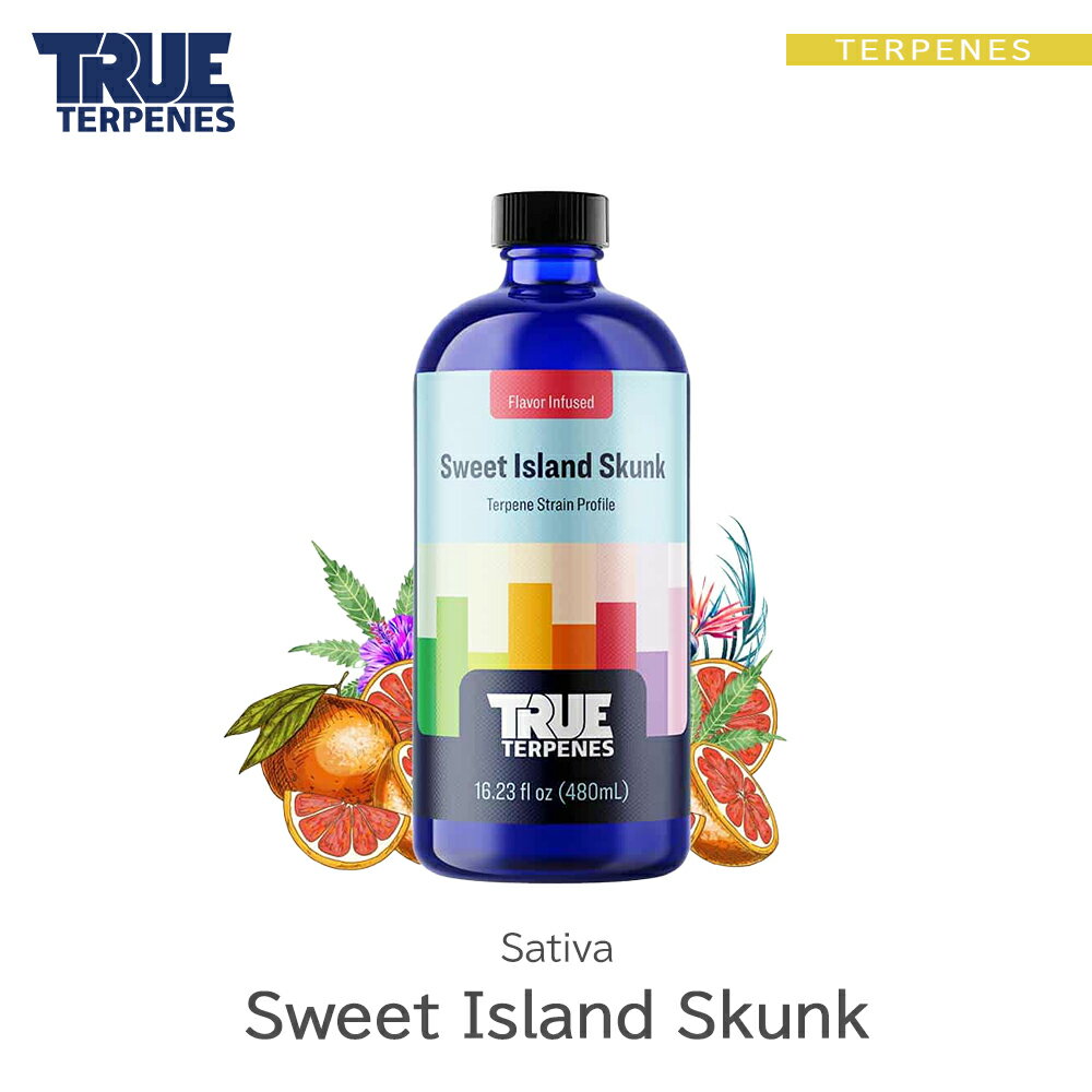 TRUE TERPENES wFlavor Infused Strain -Sweet Island Skunk-x1ml 5ml 10ml 30ml TeBo t[o[ ey   Lbh J[gbW eyt[o[ VRey USAY xCv VAPE dq^oR CBD CBN CBG CBC I[KjbN