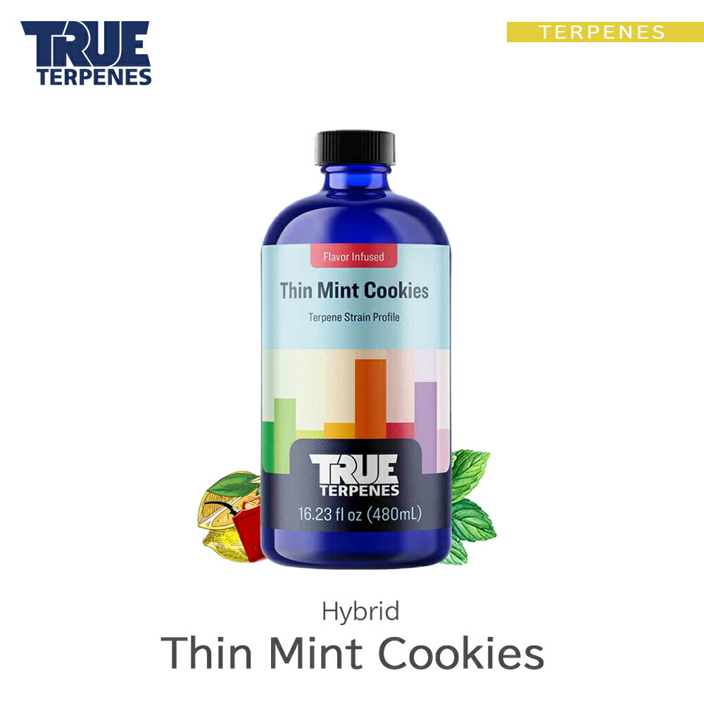 TRUE TERPENES wFlavor Infused Strain -Thin Mint Cookies-x1ml 5ml 10ml 30ml nCubh t[o[ ey   Lbh J[gbW eyt[o[ VRey USAY xCv VAPE dq^oR CBD CBN CBG CBC I[KjbN