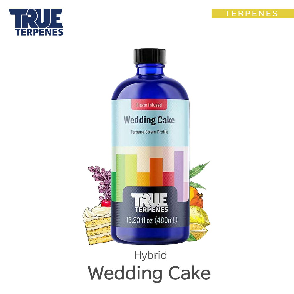 TRUE TERPENES wFlavor Infused Strain -Wedding Cake-x1ml 5ml 10ml 30ml nCubh t[o[ ey   Lbh J[gbW eyt[o[ VRey USAY xCv VAPE dq^oR CBD CBN CBG CBC I[KjbN