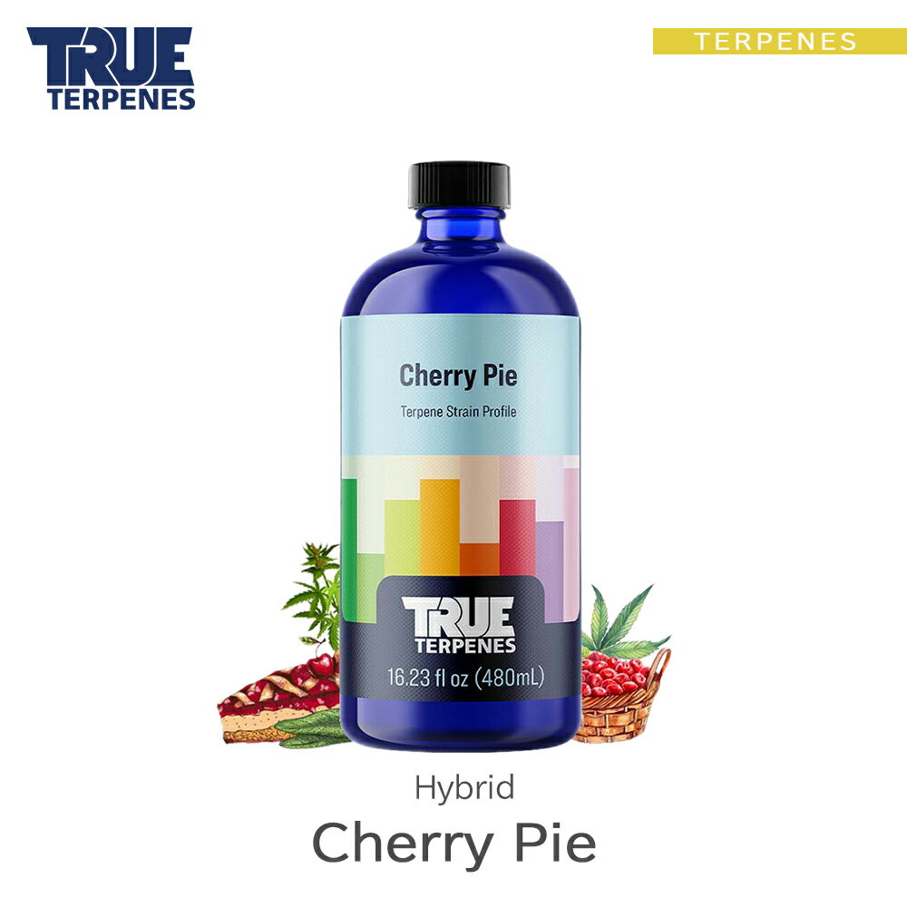 TRUE TERPENES wClassic Strains -Cherry Pie-x1ml 5ml 10ml 30ml nCubh t[o[ ey   Lbh J[gbW eyt[o[ VRey USAY xCv VAPE dq^oR CBD CBN CBG CBC I[KjbN