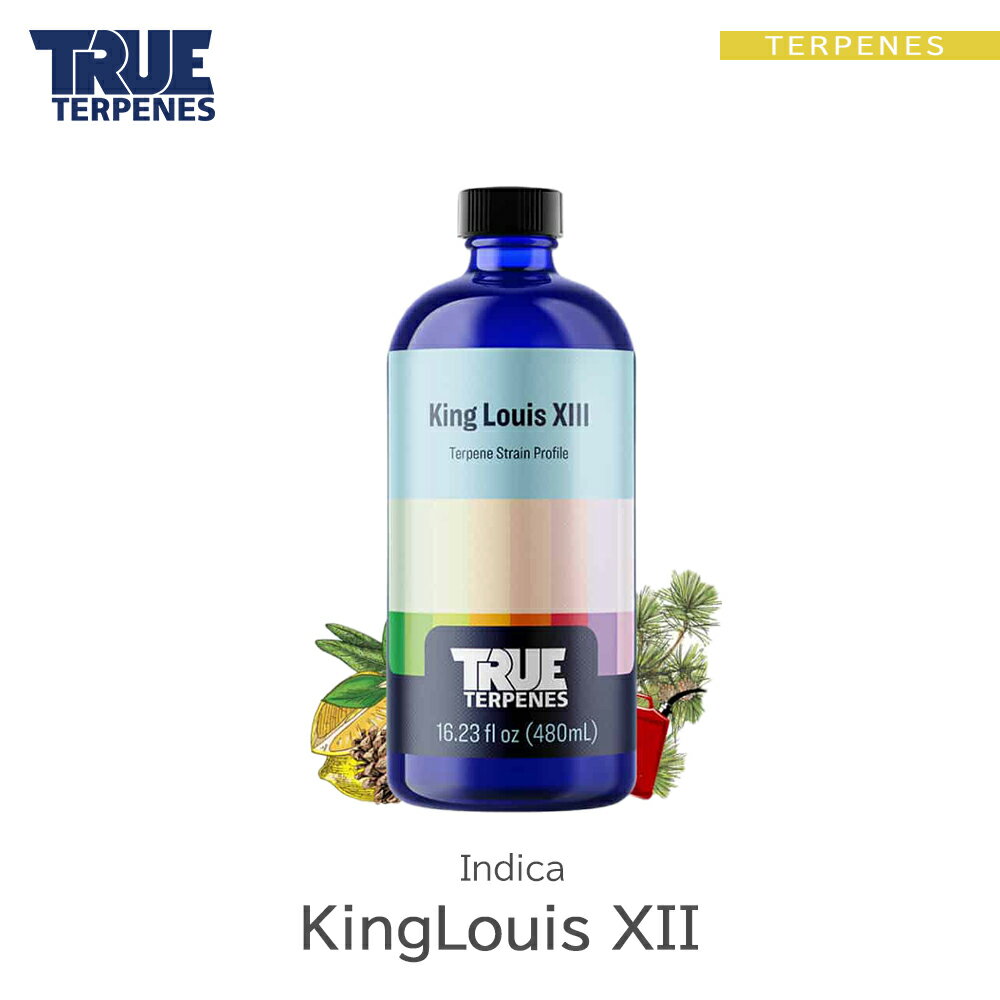 TRUE TERPENES wClassic Strains -King Louis XIII-x1ml 5ml 10ml 30ml CfBJ t[o[ ey   Lbh J[gbW eyt[o[ VRey USAY xCv VAPE dq^oR CBD CBN CBG CBC I[KjbN