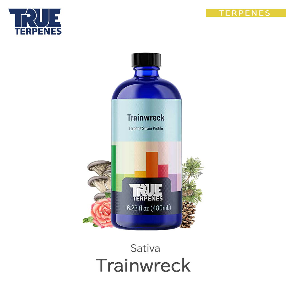 TRUE TERPENES wClassic Strains -Trainwreck-x1ml 5ml 10ml 30ml CfBJ t[o[ ey   Lbh J[gbW eyt[o[ VRey USAY xCv VAPE dq^oR CBD CBN CBG CBC I[KjbN