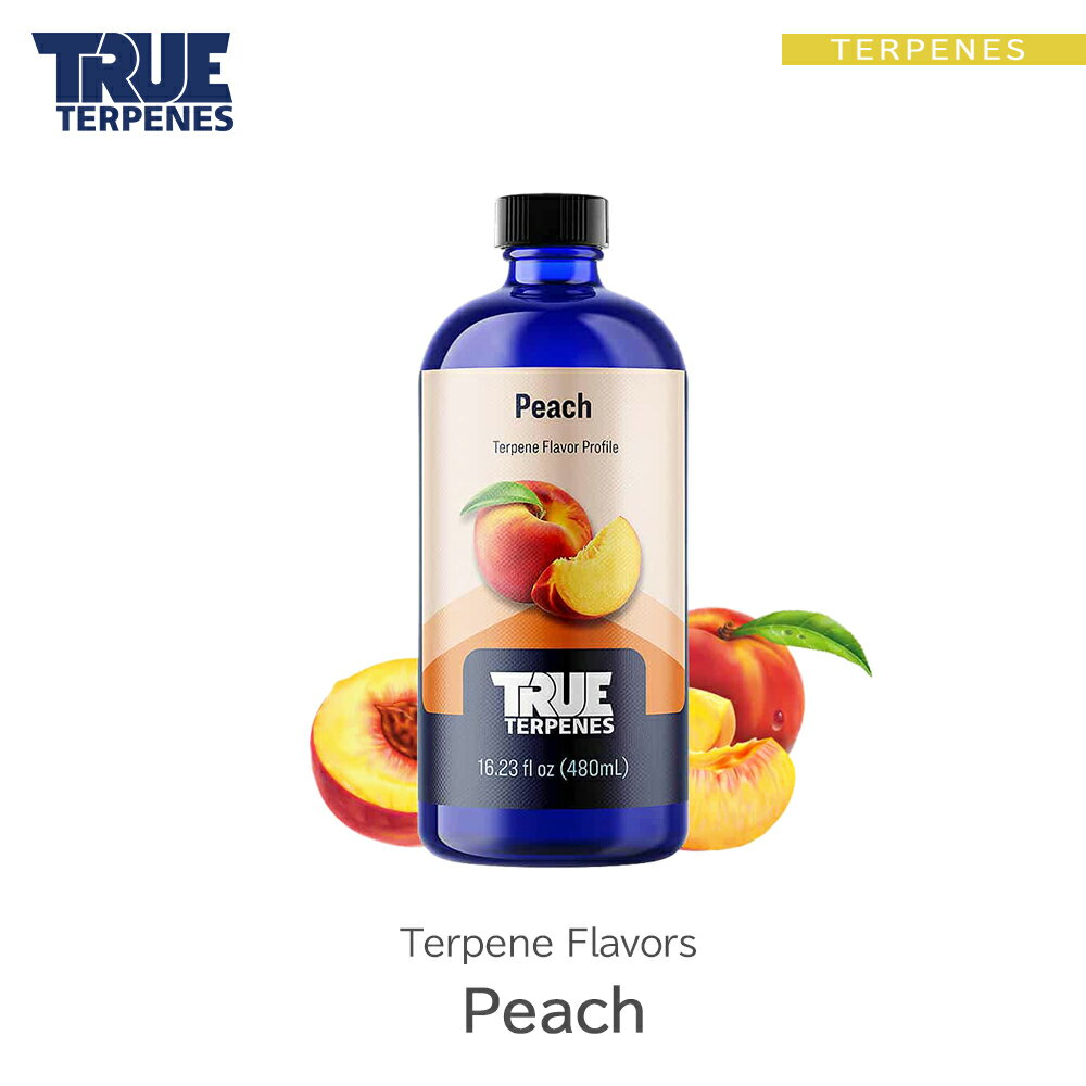 TRUE TERPENES Terpene Flavors -Peach-1ml 5ml 10ml 30ml ե졼С ƥڥ   ꥭå ȥå ƥڥե졼С ŷƥڥ USA ٥ VAPE ŻҥХ CBD CBN CBG CBC ˥å