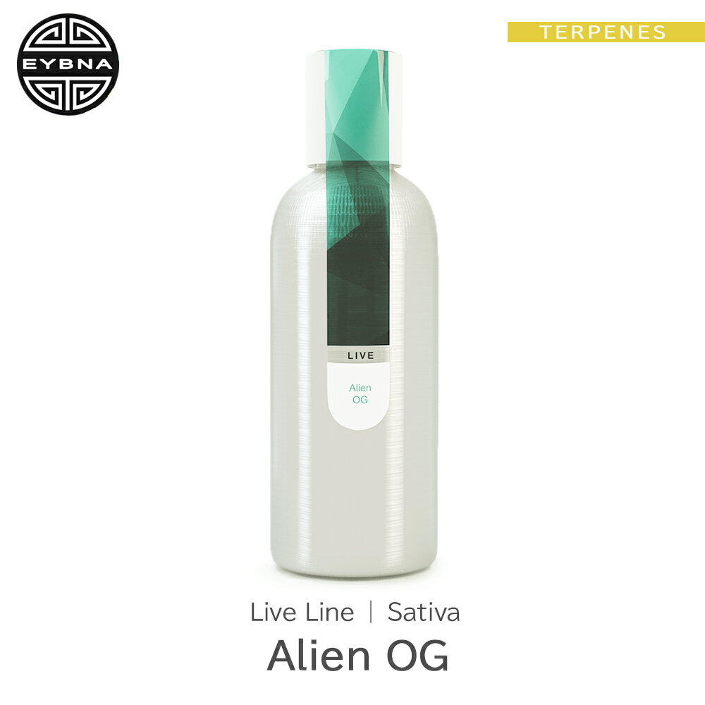 EYBNA 『Live Line -Alien OG-』1ml 5ml 10ml 30ml フレーバー テルペン 香料 原料 リキッド カートリッジ テルペンフレーバー 天然テルペン ベイプ VAPE 電子タバコ CBD CBN CBG CBC オーガニック