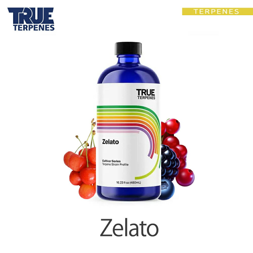 テルペン アメリカ TRUE TERPENES カルティバーシリーズ Zelato 1ml ハイブリッド フレーバー 香料 リキッド カートリッジ 天然テルペン