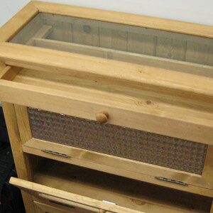 【送料無料】グラスキャビネットglass cabinet [2]