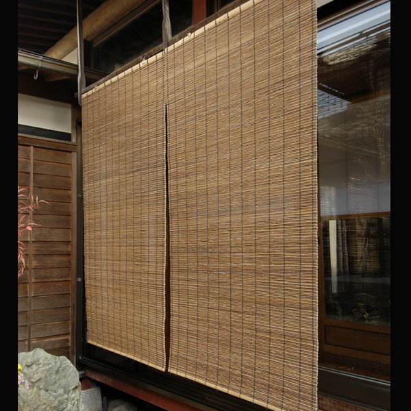 外吊りすだれ　代萩（だいはぎ）大　幅88cm×高さ約160cm