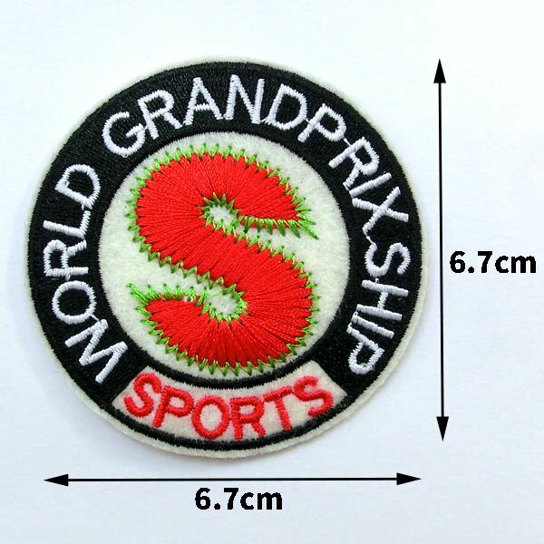 Rakuten - WORLD GRANDPRIXSHIP ワッペン 刺繍 アップリケ ミシン手芸 アメリカ 手芸素材 国旗
