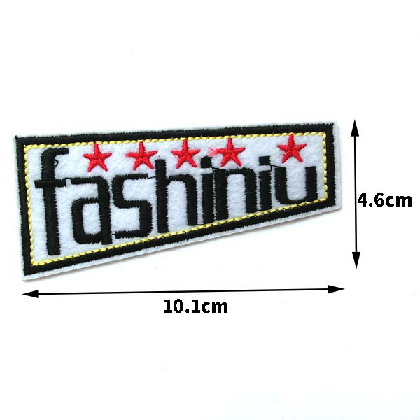 【定形郵便 100円】fashiniu ワッペン 