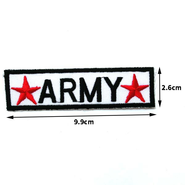 ★ARMY★ ワッペン 刺繍 アップリケ ミシン手芸 アメリカ 手芸素材 国旗