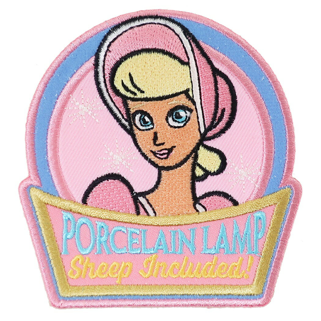 ボーピープ TOY STORY トイストーリー 4 ワッペン 刺繍 アップリケ ミシン 手芸 キャラクター ディズニー