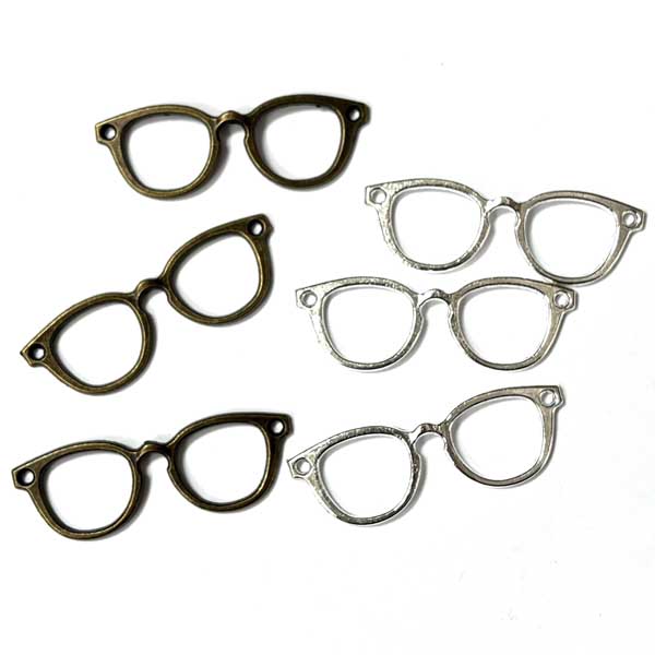 眼鏡 サングラス めがね チャーム パーツ ハンドメイド アクセサリー