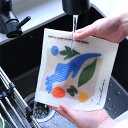 cesa beams 新発売期間限定試し価格 1000円→598円 スポンジワイプ 1枚 絵柄ランダム キッチンワイプ キッチンクロス 水切りマット ふきんギ...
