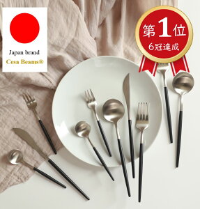 本日P5倍　楽天1位 6冠達成 cesa beams 食器 カトラリー カトラリーセット　食洗機対応　日本ブランド プレミアシリーズ5本 リニューアル 結婚祝い カトラリー スプーン 北欧 カトラリーセット おしゃれ　鉄婚式　ギフト プレゼント ほんとうにすべらないお箸 クリスマス