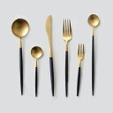 【楽天1位 】cesa beams オリジナルサイズ6本 食器 カトラリー カトラリーセット 結婚祝い カトラリーセット ゴールド スプーン フォーク ナイフ ...