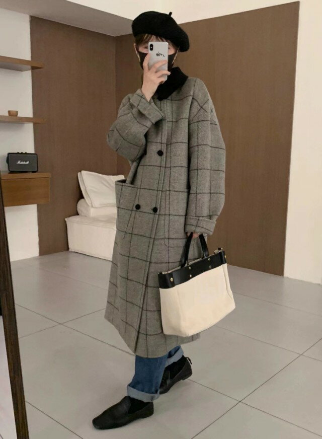 楽天市場】ステンカラーコート レディース(柄チェック 楽天市場】ステンカラーコート レディース(柄チェック