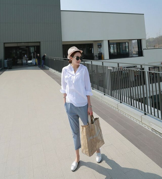 マタニティウェア マタニティ パンツ 七分丈 薄手 春夏 通勤 オフィス 産前産後 アジャスター 大きいサイズ ゆったり 全6色