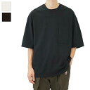 bettaku ベッタクOrganic cotton Pocket Tee オーガニック コットン ポケット Tシャツ カジュアル 半袖 トップス メンズ 春夏 大人 カジュアル 涼しい ゆったりドロップショルダー 日本製 服bet-k21001-231あす楽